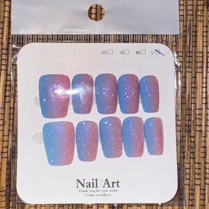 Sugar Glitter Ombre Press On Nails